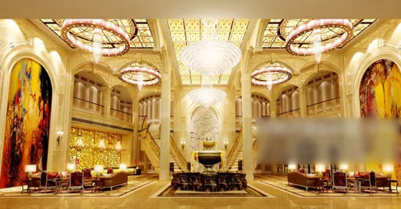 Hotel Hall Interior V1 3d model Hotel Hall Interior V1 3d model