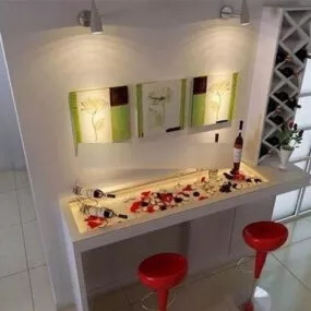 Bar Interior 3d model