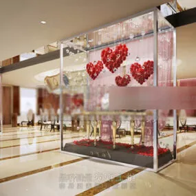 Wedding Space Interior 3d model