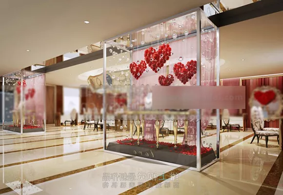 Wedding Space Interior 3d model Wedding Space Interior 3d model