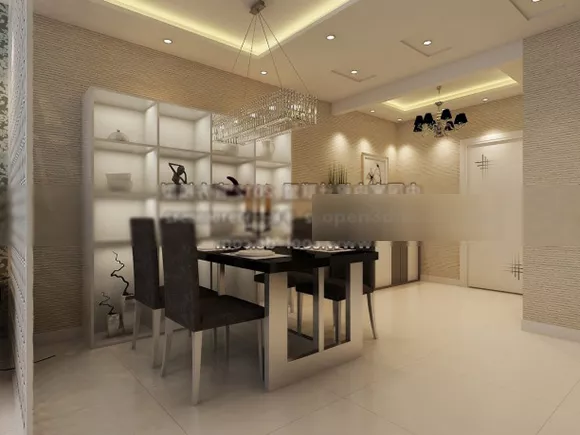 Modern House Dinning Room Design Interior 3d model Modern House Dinning Room Design Interior 3d model