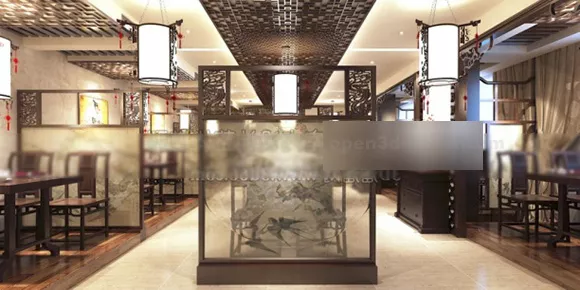 Partition Frame Islamic Pattern 3d model