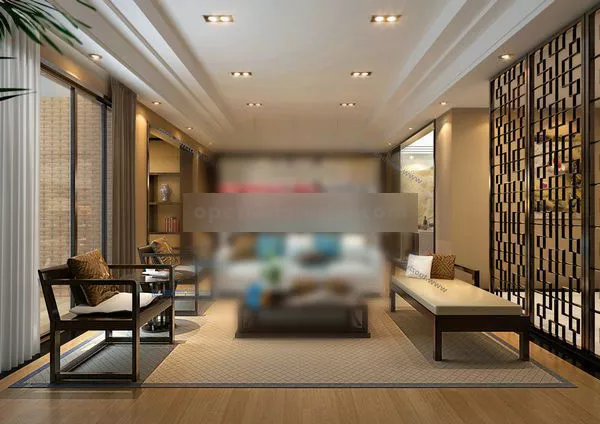 Chinese Living Room Modern Design Interior 3d model Chinese Living Room Modern Design Interior 3d model
