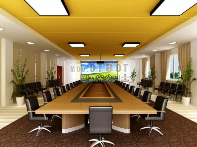 Conference Room Design Interior 3d model Conference Room Design Interior 3d model