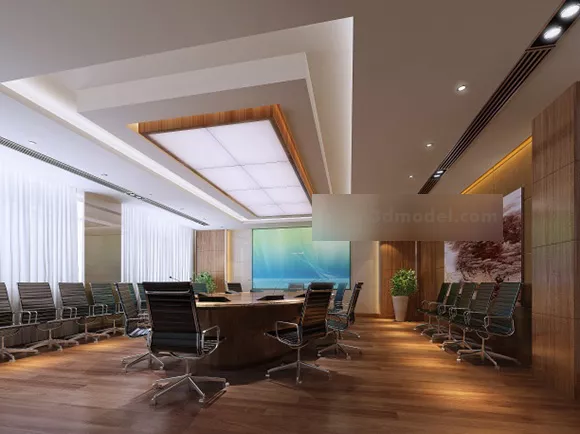 Office Conference Room Design Interior V1 3d model Office Conference Room Design Interior V1 3d model