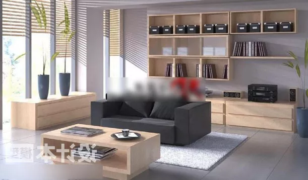 Modern Sofa Combination Interior 3d model Modern Sofa Combination Interior 3d model