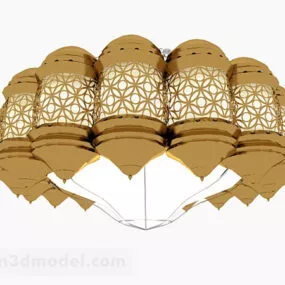European Living Room Chandeliers 3d model