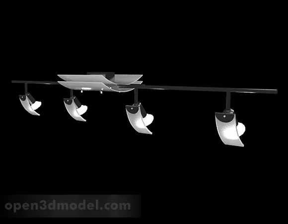 Studio Slide Lighting 3d model Studio Slide Lighting 3d model