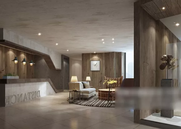 Modern Hotel Contemporary Interior 3d model Modern Hotel Contemporary Interior 3d model