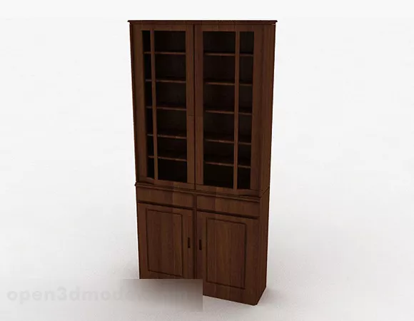 Office High Cabinet 3d model Office High Cabinet 3d model