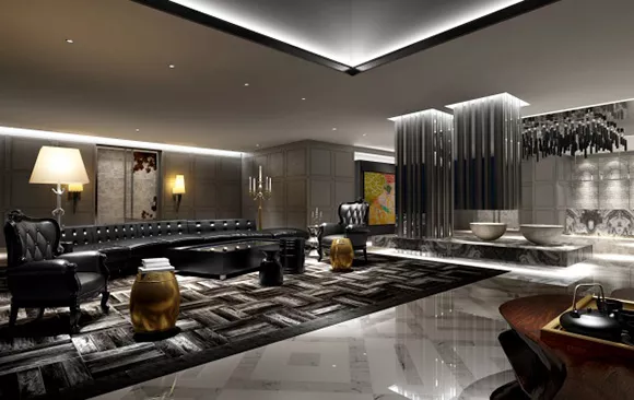 Reception Hall Interior 3d model Reception Hall Interior 3d model