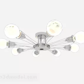 Modern Living Room Chandeliers 3d model