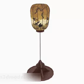 Chinese Lantern Ing Desk Lamp 3d model