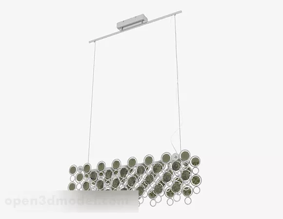 Bubbles Style Ceiling Pendant Lamp 3d model Bubbles Style Ceiling Pendant Lamp 3d model