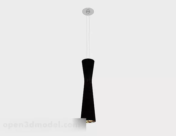 Black Metal Chandelier V1 3d model Black Metal Chandelier V1 3d model