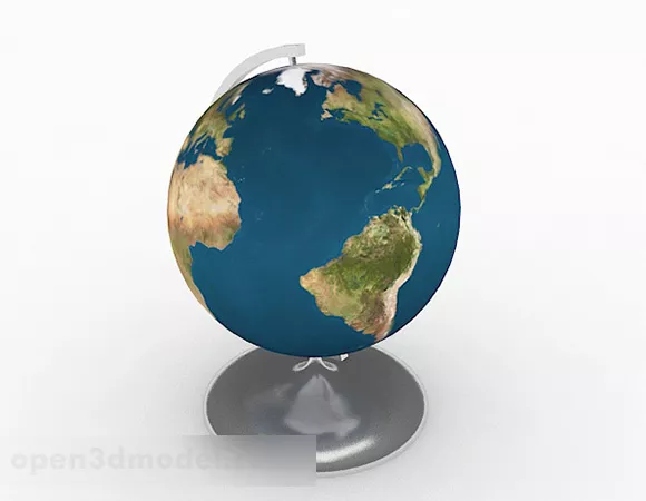 Modern Table Globe 3d model