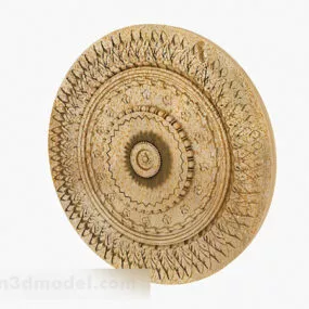 Wall Round Decoration 3d model
