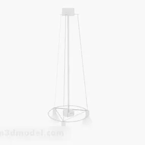 White Chandelier V3 3d model