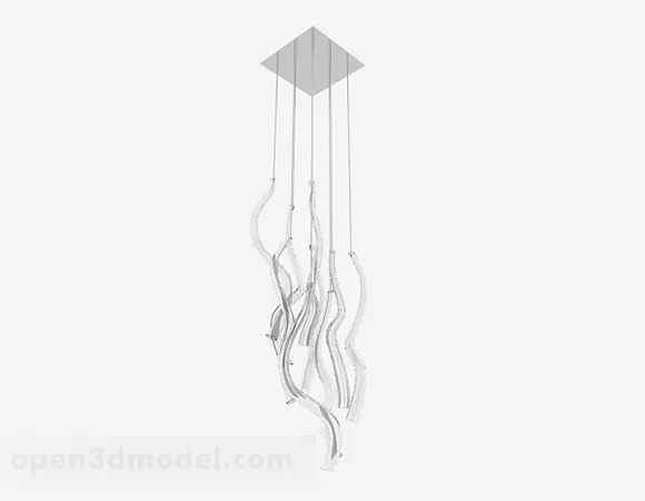 Personalized Chandelier 3d model Personalized Chandelier 3d model