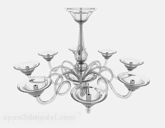 Curved Shape 1 3d model