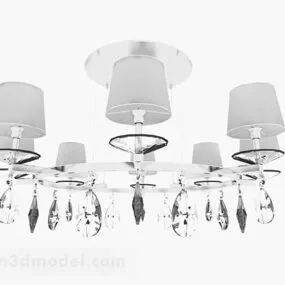 Crystal Chandelier Modern Style 3d model