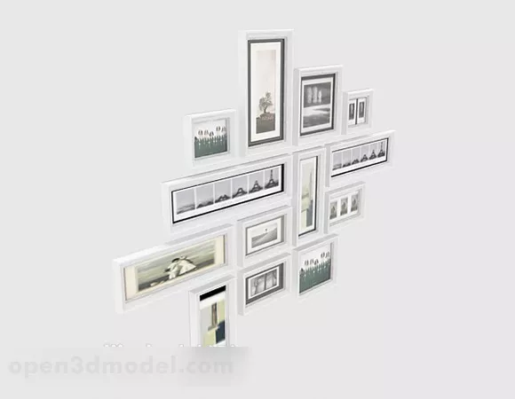 Wall Frame Picture 3d model Wall Frame Picture 3d model