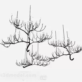 Branches Style Chandelier 3d model