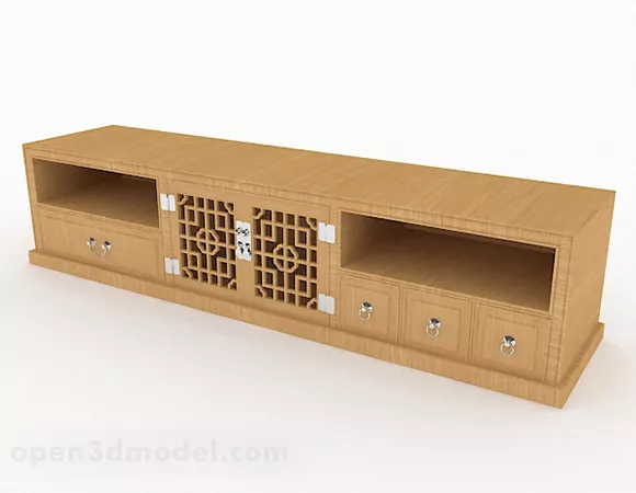 Crt Tv Vintage Style 3d model