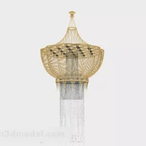 Classic Royal Crystal Chandelier 3d model