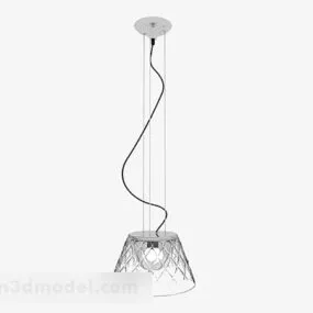 White Chandelier V12 3d model
