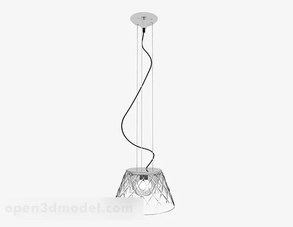 White Chandelier V12 3d model White Chandelier V12 3d model