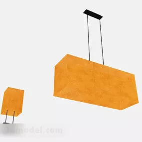 Modern Minimalist Chandelier V3 3d model