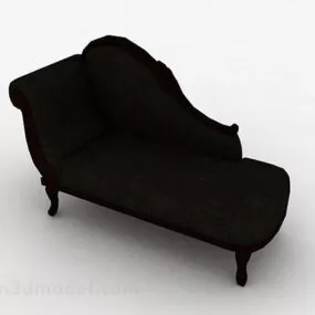 European Design Double Sofa 3d model