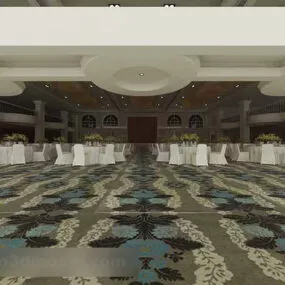 Restaurant Interior V1 3d model