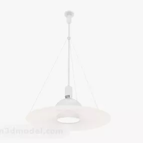 White Chandelier V14 3d model