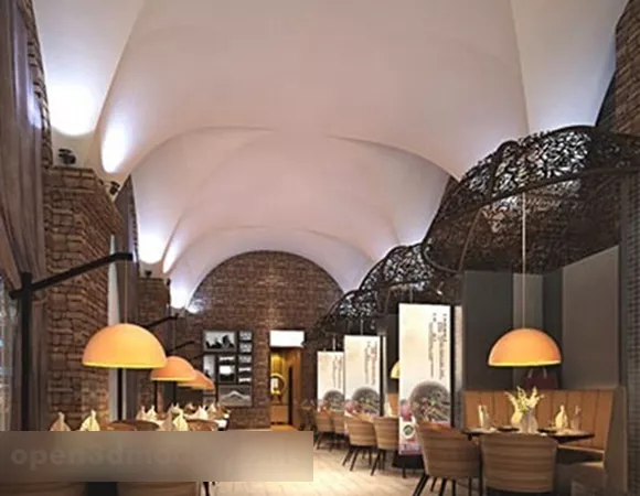 Restaurant Interior V2 3d model Restaurant Interior V2 3d model