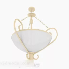 Ceiling Vintage Chandelier 3d model