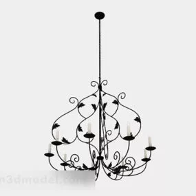 Nordic Design Chandelier 3d model