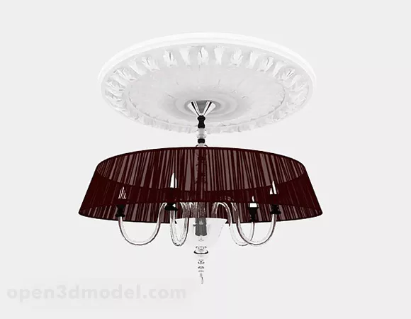 Personalized Home Chandelier V3 3d model Personalized Home Chandelier V3 3d model