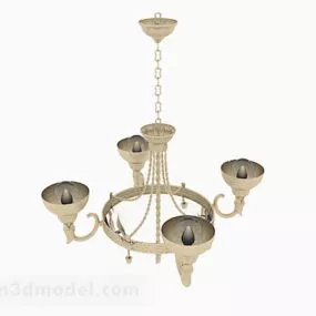European Retro Chandeliers V1 3d model