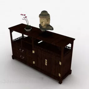 Chinese Design Home Cabinet V1 3d model