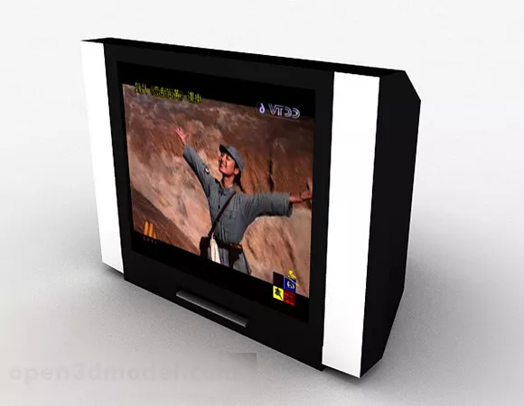 Home Tv V2 3d model Home Tv V2 3d model