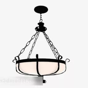European Retro Chandeliers V2 3d model
