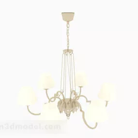 European Design Home Chandelier V1 3d model