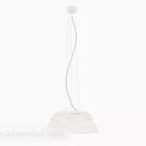 Home White Chandeliers V2 3d model