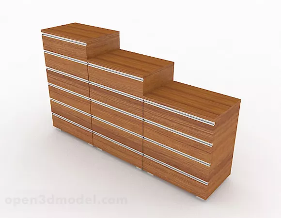 Home Simple Cabinet V1 3d model Home Simple Cabinet V1 3d model