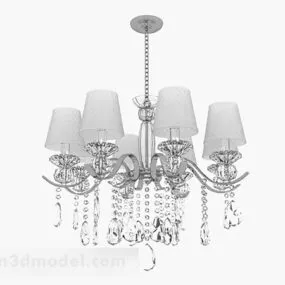 European Design Crystal Chandelier 3d model