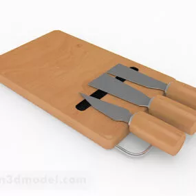Kitchen Knife Combination V1 3d model