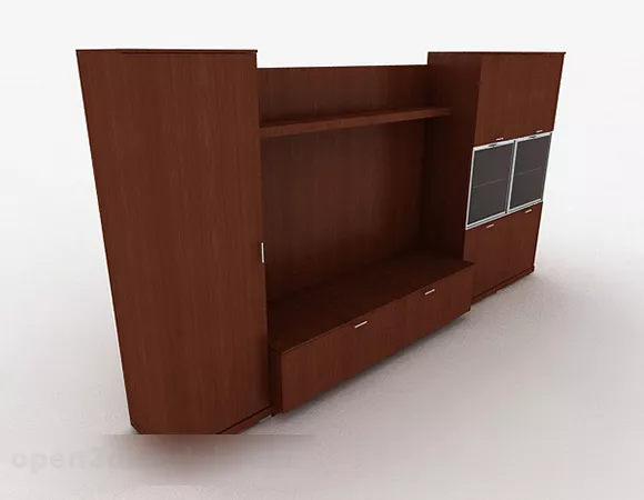 Crt Tv Vintage Style 3d model