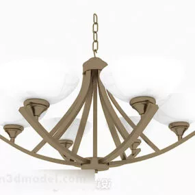 European Classical Chandeliers V4 3d model